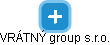 VRÁTNÝ group s.r.o. - náhled vizuálního zobrazení vztahů obchodního rejstříku