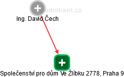 Společenství pro dům Ve Žlíbku 2778, Praha 9 - náhled vizuálního zobrazení vztahů obchodního rejstříku