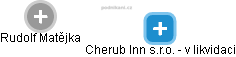 Cherub Inn s.r.o. - v likvidaci - náhled vizuálního zobrazení vztahů obchodního rejstříku
