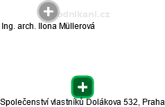 Společenství vlastníků Dolákova 532, Praha - náhled vizuálního zobrazení vztahů obchodního rejstříku