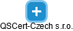 QSCert-Czech s.r.o. - náhled vizuálního zobrazení vztahů obchodního rejstříku