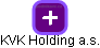 KVK Holding a.s. - náhled vizuálního zobrazení vztahů obchodního rejstříku