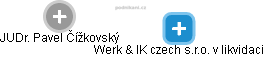 Werk & IK czech s.r.o. v likvidaci - náhled vizuálního zobrazení vztahů obchodního rejstříku