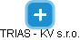 TRIAS - KV s.r.o. - náhled vizuálního zobrazení vztahů obchodního rejstříku