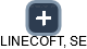 LINECOFT, SE - náhled vizuálního zobrazení vztahů obchodního rejstříku