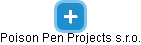 Poison Pen Projects s.r.o. - náhled vizuálního zobrazení vztahů obchodního rejstříku