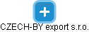 CZECH-BY export s.r.o. - náhled vizuálního zobrazení vztahů obchodního rejstříku