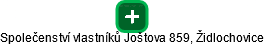 Společenství vlastníků Joštova 859, Židlochovice - náhled vizuálního zobrazení vztahů obchodního rejstříku