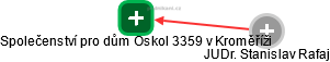 Společenství pro dům Oskol 3359 v Kroměříži - náhled vizuálního zobrazení vztahů obchodního rejstříku