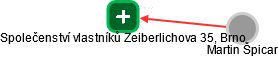Společenství vlastníků Zeiberlichova 35, Brno - náhled vizuálního zobrazení vztahů obchodního rejstříku