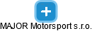 MAJOR Motorsport s.r.o. - náhled vizuálního zobrazení vztahů obchodního rejstříku