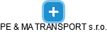 PE & MA TRANSPORT s.r.o. - náhled vizuálního zobrazení vztahů obchodního rejstříku