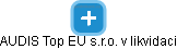 AUDIS  Top EU s.r.o. v likvidaci - náhled vizuálního zobrazení vztahů obchodního rejstříku