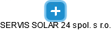 SERVIS SOLAR 24 spol. s r.o. - náhled vizuálního zobrazení vztahů obchodního rejstříku