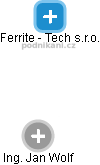 Ferrite - Tech s.r.o. - náhled vizuálního zobrazení vztahů obchodního rejstříku