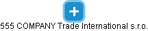 555 COMPANY Trade International s.r.o. - náhled vizuálního zobrazení vztahů obchodního rejstříku