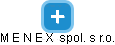  M E N E X  spol. s r.o. - náhled vizuálního zobrazení vztahů obchodního rejstříku