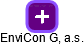 EnviCon G, a.s. - náhled vizuálního zobrazení vztahů obchodního rejstříku