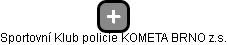 Sportovní Klub policie KOMETA BRNO z.s. - náhled vizuálního zobrazení vztahů obchodního rejstříku
