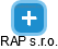 RAP s.r.o. - náhled vizuálního zobrazení vztahů obchodního rejstříku