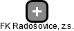 FK Radošovice, z.s. - náhled vizuálního zobrazení vztahů obchodního rejstříku