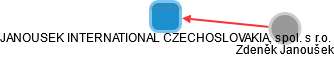 JANOUSEK INTERNATIONAL CZECHOSLOVAKIA, spol. s r.o. - náhled vizuálního zobrazení vztahů obchodního rejstříku