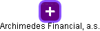 Archimedes Financial, a.s. - náhled vizuálního zobrazení vztahů obchodního rejstříku