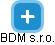 BDM s.r.o. - náhled vizuálního zobrazení vztahů obchodního rejstříku