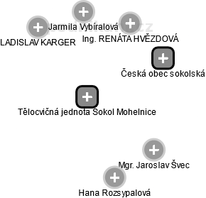Tělocvičná jednota Sokol Mohelnice - náhled vizuálního zobrazení vztahů obchodního rejstříku