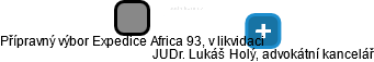 Přípravný výbor Expedice Africa 93, v likvidaci - náhled vizuálního zobrazení vztahů obchodního rejstříku