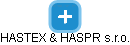 HASTEX & HASPR s.r.o. - náhled vizuálního zobrazení vztahů obchodního rejstříku