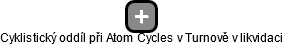 Cyklistický oddíl při Atom Cycles v Turnově v likvidaci - náhled vizuálního zobrazení vztahů obchodního rejstříku