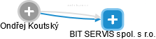 BIT SERVIS spol. s r.o. - náhled vizuálního zobrazení vztahů obchodního rejstříku