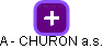 A - CHURON a.s. - náhled vizuálního zobrazení vztahů obchodního rejstříku