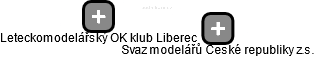Leteckomodelářský OK klub Liberec - náhled vizuálního zobrazení vztahů obchodního rejstříku
