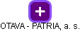 OTAVA - PATRIA, a. s. - náhled vizuálního zobrazení vztahů obchodního rejstříku