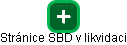 Stránice SBD v likvidaci - náhled vizuálního zobrazení vztahů obchodního rejstříku