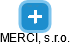 MERCI, s.r.o. - náhled vizuálního zobrazení vztahů obchodního rejstříku
