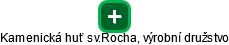 Kamenická huť sv.Rocha, výrobní družstvo - náhled vizuálního zobrazení vztahů obchodního rejstříku