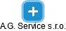 A.G. Service s.r.o. - náhled vizuálního zobrazení vztahů obchodního rejstříku