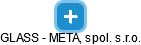 GLASS - METAL, spol. s.r.o. - náhled vizuálního zobrazení vztahů obchodního rejstříku
