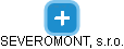 SEVEROMONT, s.r.o. - náhled vizuálního zobrazení vztahů obchodního rejstříku