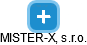 MISTER-X, s.r.o. - náhled vizuálního zobrazení vztahů obchodního rejstříku