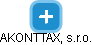 AKONTTAX,  s.r.o. - náhled vizuálního zobrazení vztahů obchodního rejstříku