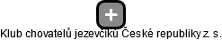 Klub chovatelů jezevčíků České republiky z. s. - náhled vizuálního zobrazení vztahů obchodního rejstříku