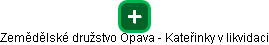 Zemědělské družstvo Opava - Kateřinky v likvidaci - náhled vizuálního zobrazení vztahů obchodního rejstříku