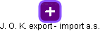 J. O. K. export - import a.s. - náhled vizuálního zobrazení vztahů obchodního rejstříku