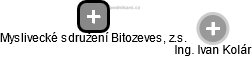 Myslivecké sdružení Bitozeves, z.s. - náhled vizuálního zobrazení vztahů obchodního rejstříku