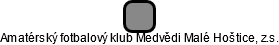 Amatérský fotbalový klub Medvědi Malé Hoštice, z.s. - náhled vizuálního zobrazení vztahů obchodního rejstříku