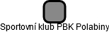 Sportovní klub PBK Polabiny - náhled vizuálního zobrazení vztahů obchodního rejstříku